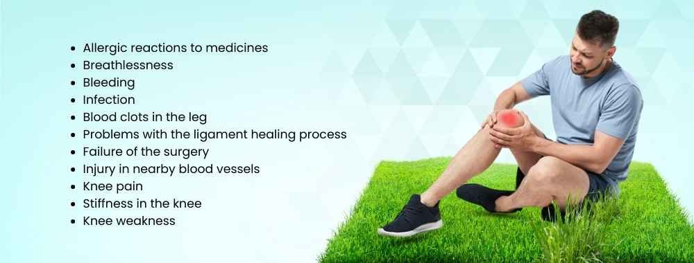 potential risks and complications of acl surgery